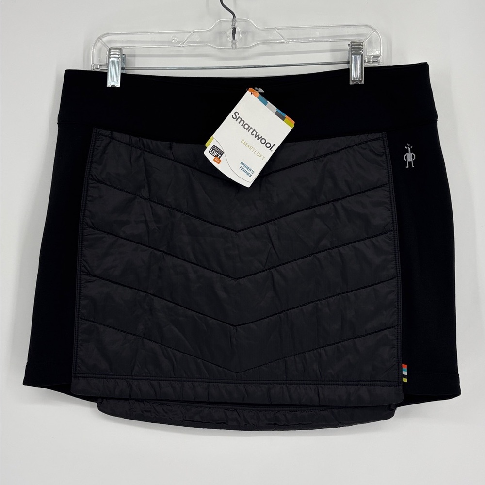 Smartwool Smartloft 60 Mini Puffer Skirt Women’s Size Large in Black NWT! - Picture 2 of 10